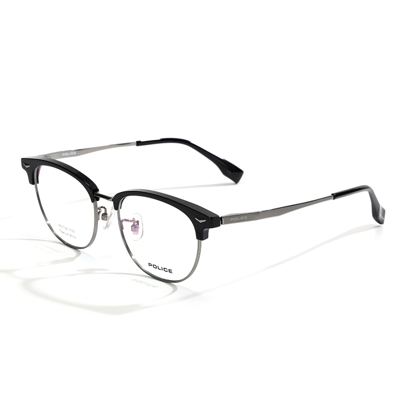 Police Титановые очки в стиле бровей унисекс черные, VPLT12K-0700\亮黑+亮浅枪框
Police Титановые очки в стиле бровей унисекс черные, VPLT12K-0700\亮黑+亮浅枪框