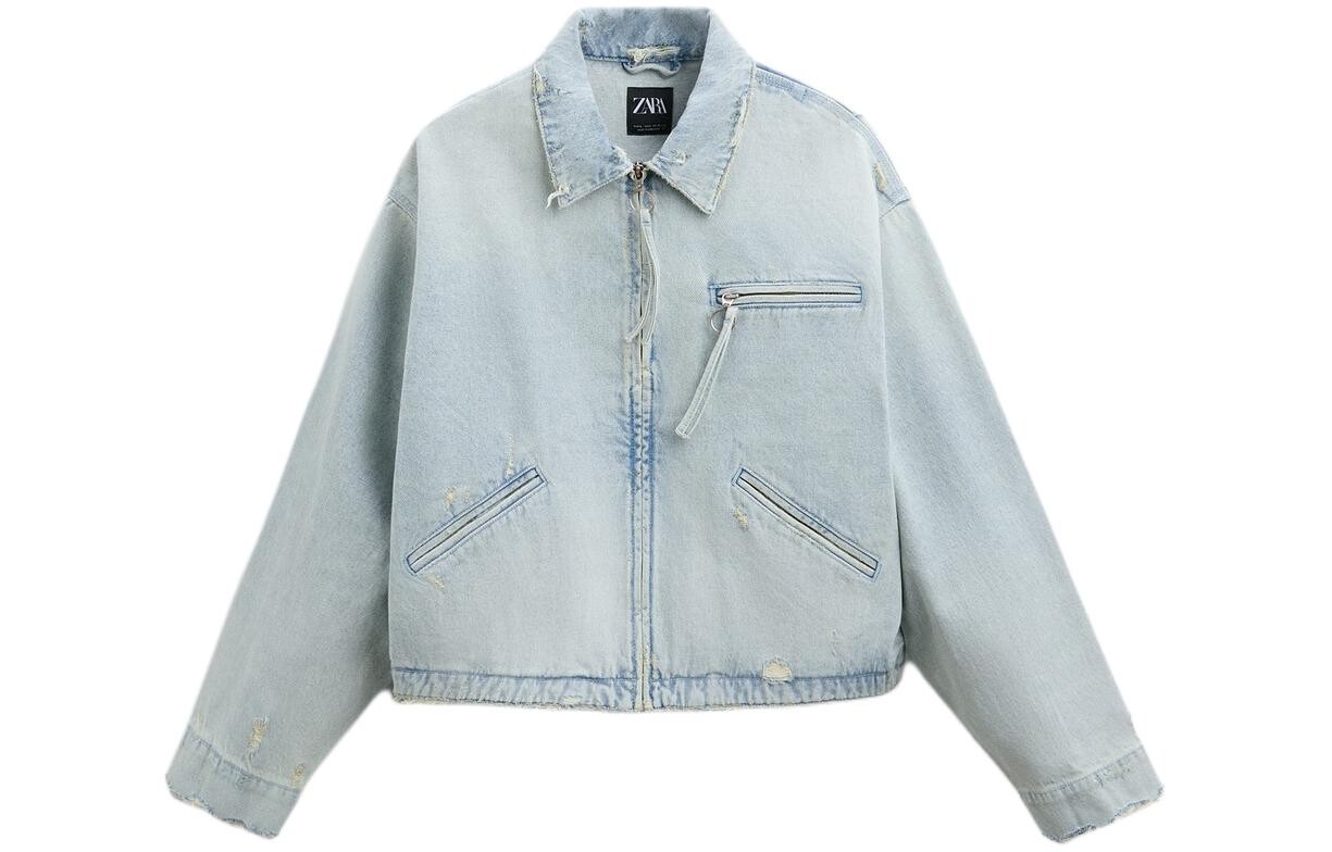 Куртка мужская светло-синяя Zara, светло-голубой
Куртка мужская светло-синяя Zara, светло-голубой