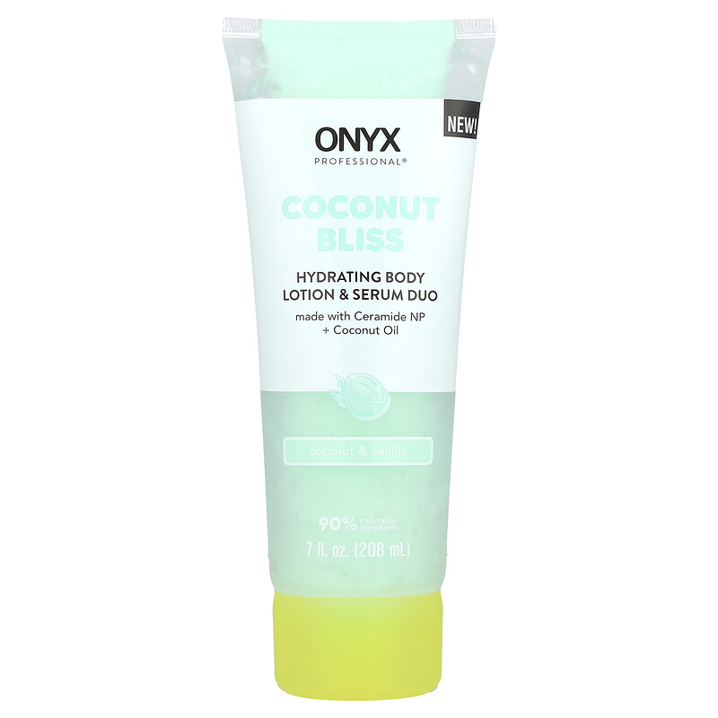 Onyx Professional, Coconut Bliss, увлажняющий лосьон для тела и дуэт сыворотки, с кокосом и ванилью, 208 мл (7 жидк. Унций)
Onyx Professional, Coconut Bliss, увлажняющий лосьон для тела и дуэт сыворотки, с кокосом и ванилью, 208 мл (7 жидк. Унций)