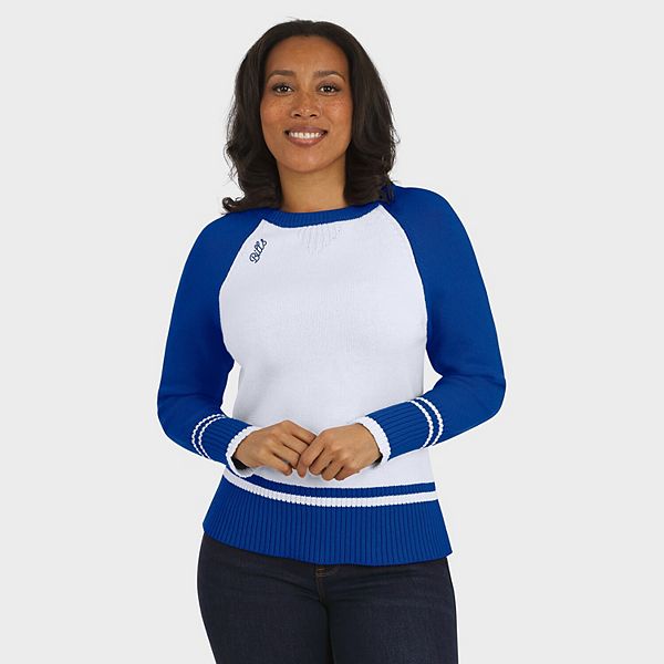 Женский свитер raglan белый/royal buffalo bills colorblock Wear By Erin Andrews
Женский свитер raglan белый/royal buffalo bills colorblock Wear By Erin Andrews