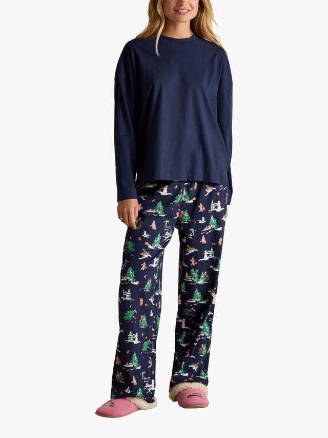 Праздничный длинный комплект пижамы Joules, Navy
Праздничный длинный комплект пижамы Joules, Navy
