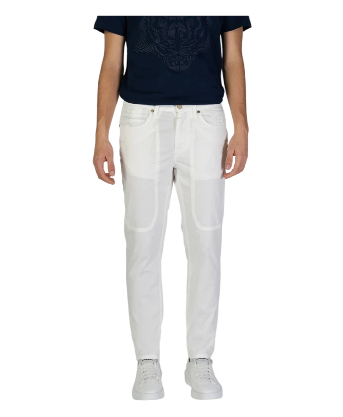 Узкие брюки из весенне-летней коллекции, смесовая ткань. Jeckerson, белый
Узкие брюки из весенне-летней коллекции, смесовая ткань. Jeckerson, белый