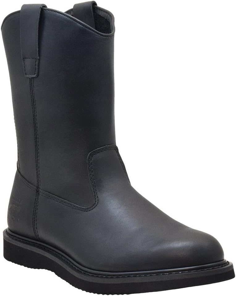 Мужские кожаные ботинки Golden Fox Wellington для фермы и строительства, черный
Мужские кожаные ботинки Golden Fox Wellington для фермы и строительства, черный