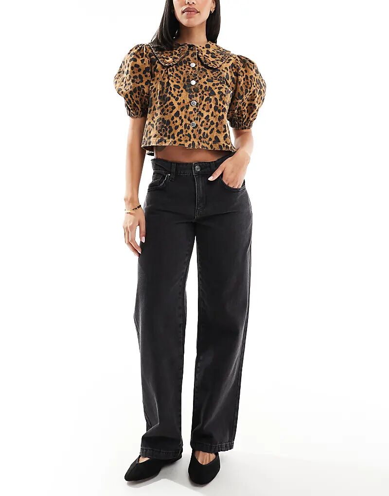 Джинсы Cotton On с низкой посадкой, прямые, графитово-черного цвета Cotton:On
Джинсы Cotton On с низкой посадкой, прямые, графитово-черного цвета Cotton:On