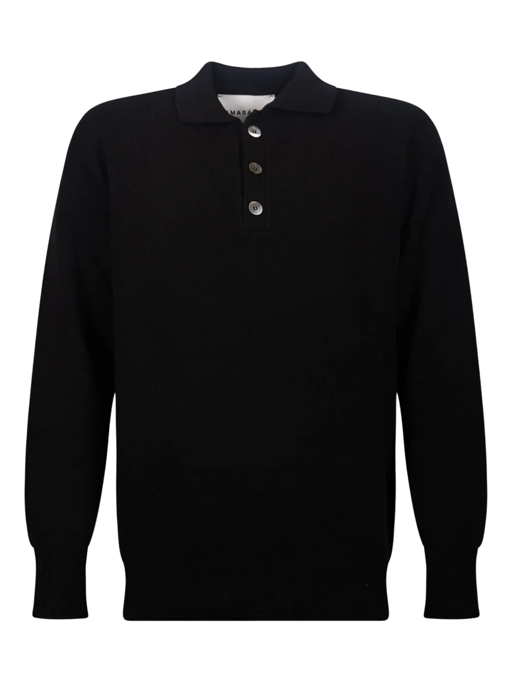 Свитер в рубчик на пуговицах Amaranto, черный
Свитер в рубчик на пуговицах Amaranto, черный