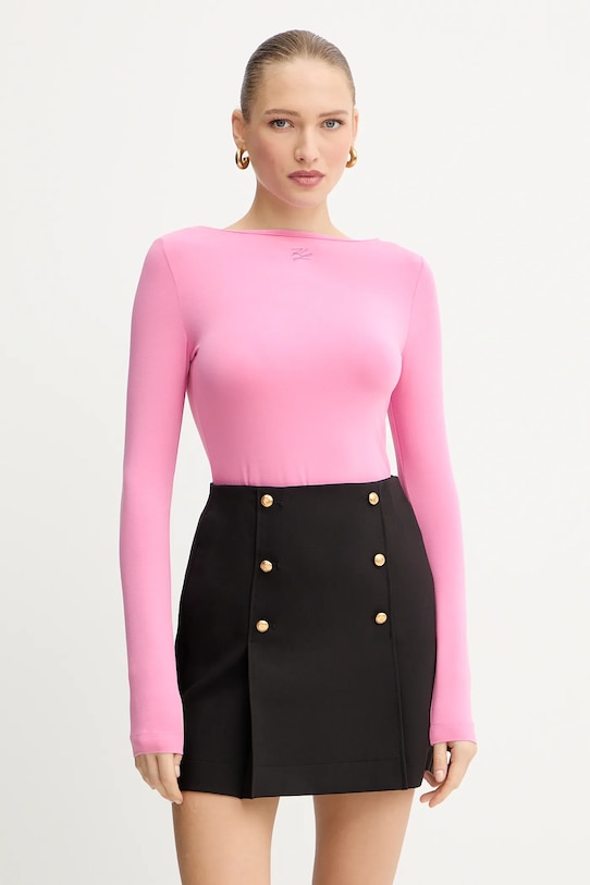 Лонгслив Karl Lagerfeld, розовый
Лонгслив Karl Lagerfeld, розовый