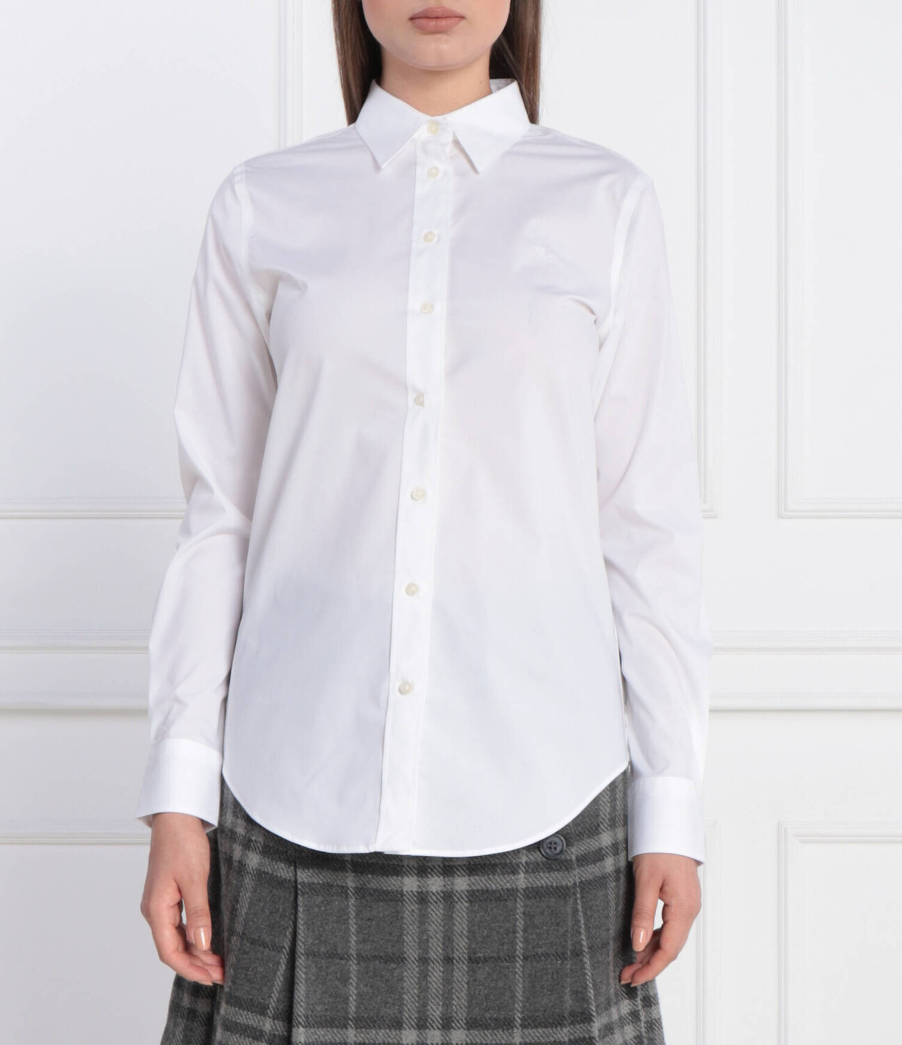 Рубашка LAUREN RALPH LAUREN JAMELKO Regular Fit, белый 
Рубашка LAUREN RALPH LAUREN JAMELKO Regular Fit, белый