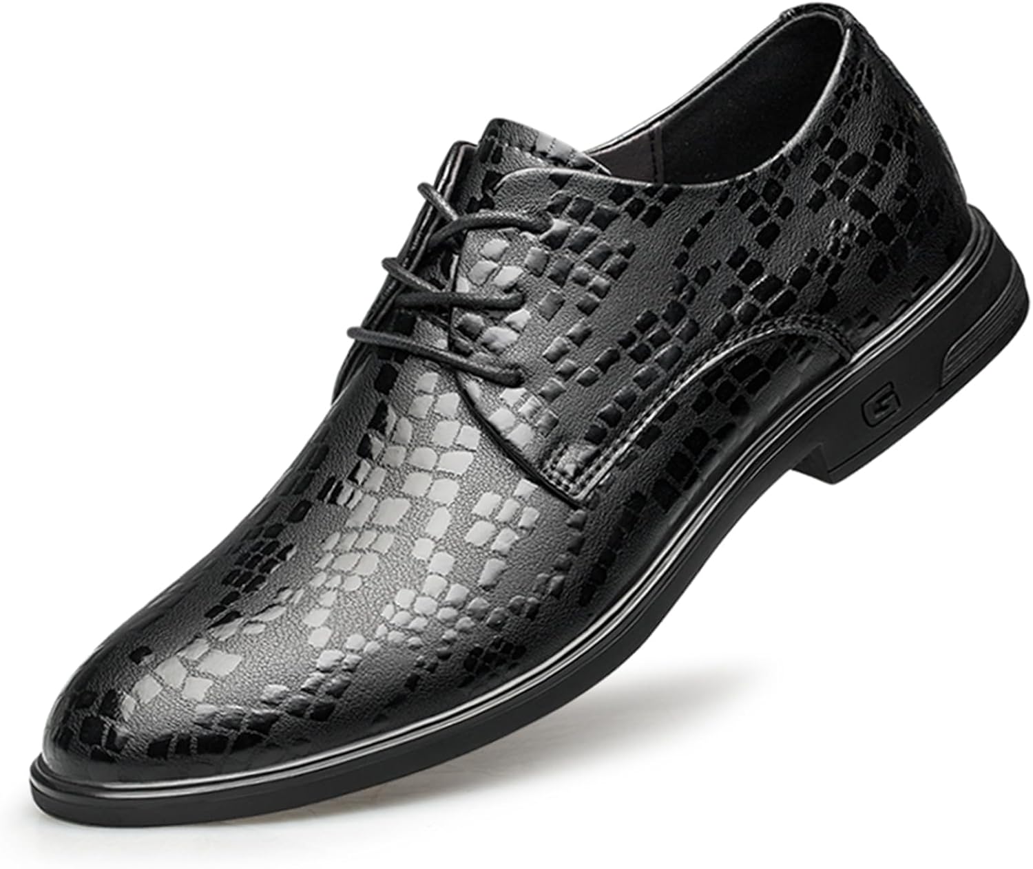 Мужские туфли из натуральной кожи, классические деловые оксфорды с заостренным носком и шнуровкой Abborora, черный
Мужские туфли из натуральной кожи, классические деловые оксфорды с заостренным носком и шнуровкой Abborora, черный