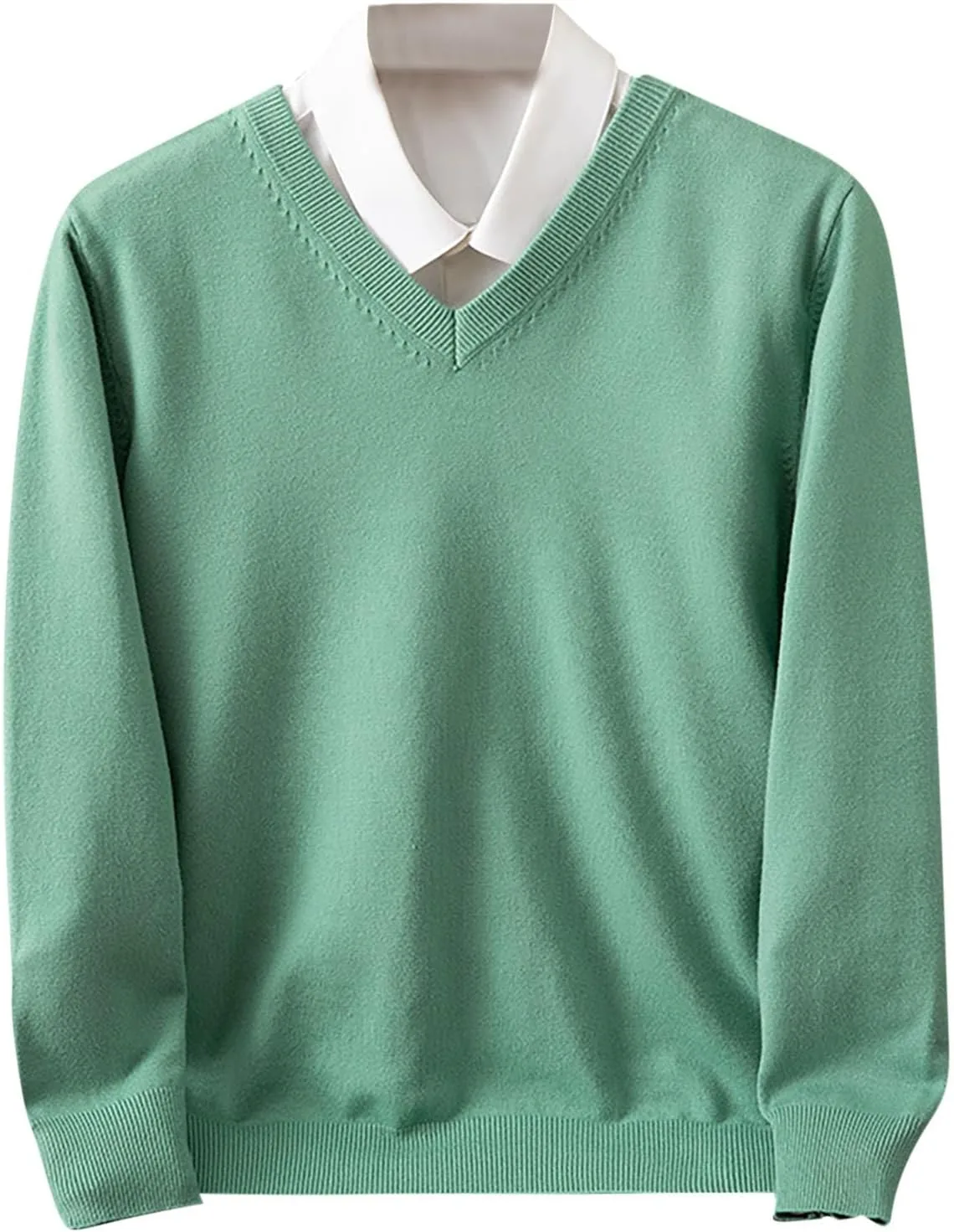 Мужской свитер V-образного выреза легкий дышащий вязаный с длинным рукавом
Мужской свитер V-образного выреза легкий дышащий вязаный с длинным рукавом