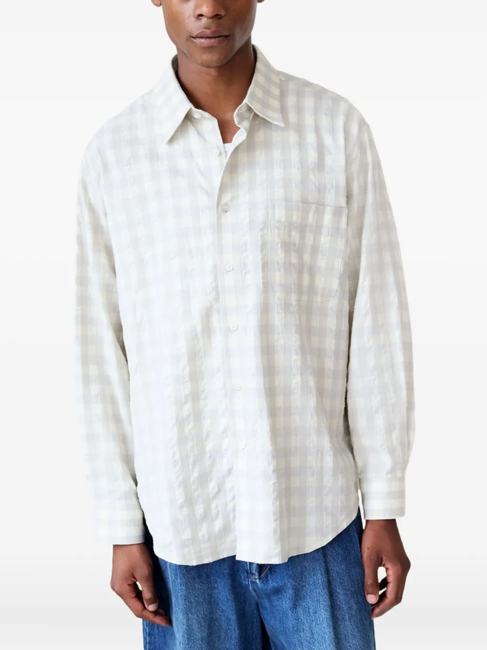 Рубашка в клетку Carter Young, белый
Рубашка в клетку Carter Young, белый