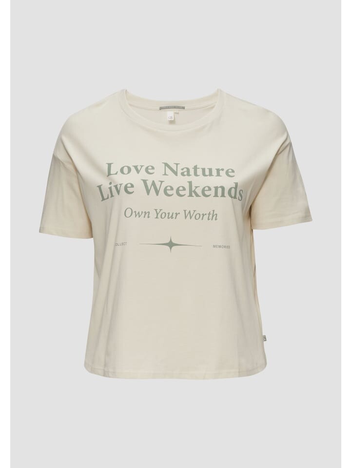 Футболка QS kurzarm, бежевый
Футболка QS kurzarm, бежевый