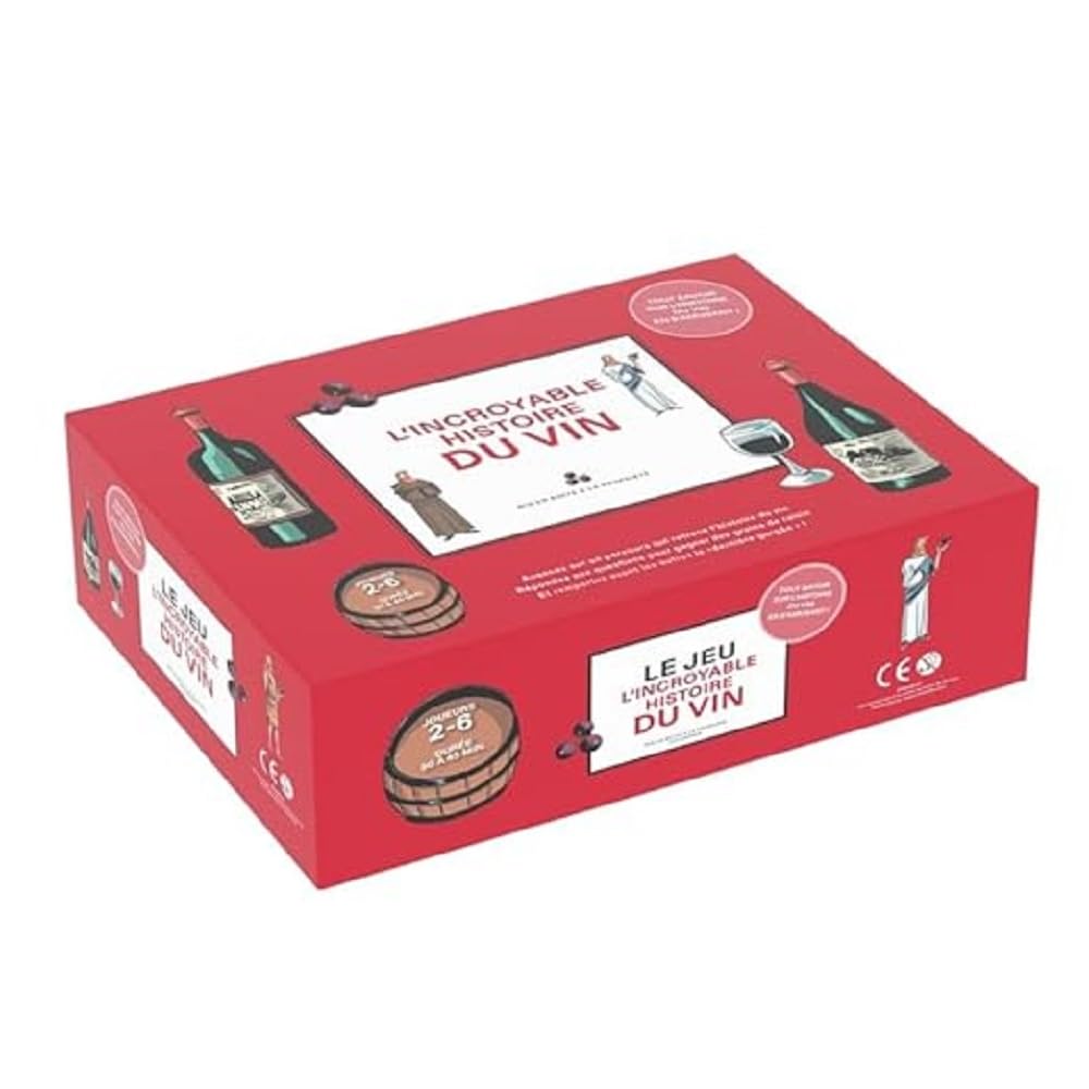 Jeu de société L'Incroyable histoire du vin (LES ARENES BD)
Jeu de société L'Incroyable histoire du vin (LES ARENES BD)