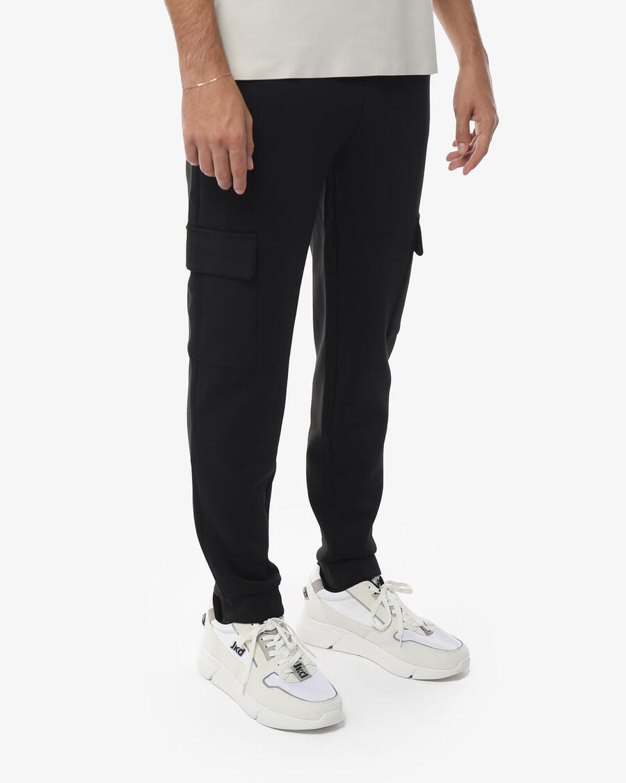 JAKED Черные синтетические спортивные брюки для мужчин
JAKED Черные синтетические спортивные брюки для мужчин