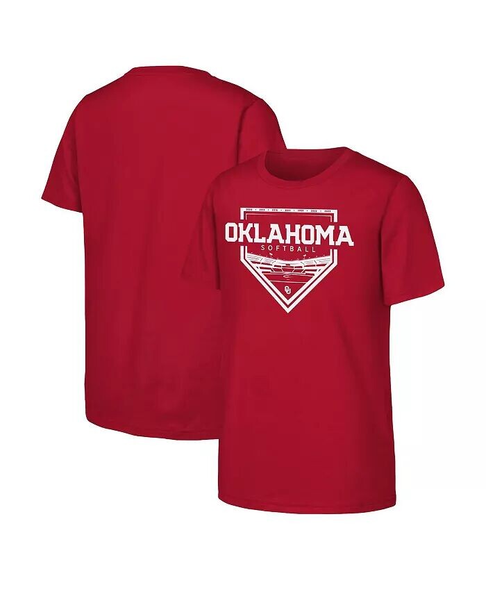 Футболка софтбольная Big Boys and Girls Crimson Oklahoma Sooners Outerstuff
Футболка софтбольная Big Boys and Girls Crimson Oklahoma Sooners Outerstuff
