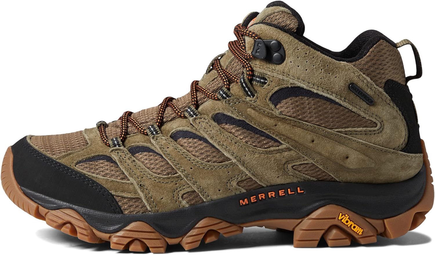 Мужские походные ботинки Merrell Moab 3 Mid водонепроницаемые, оливковый
Мужские походные ботинки Merrell Moab 3 Mid водонепроницаемые, оливковый