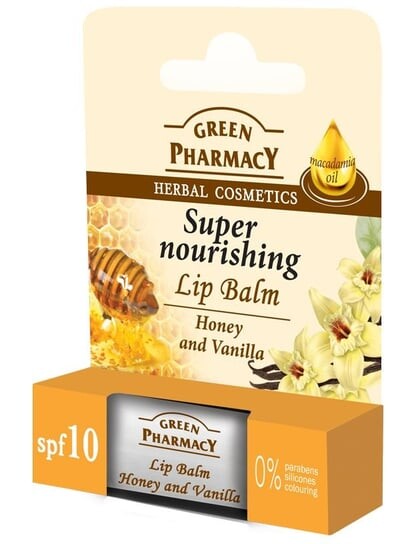 Суперпитательный бальзам для губ, SPF 10, 3,6 г Green Pharmacy, Lip Balm
Суперпитательный бальзам для губ, SPF 10, 3,6 г Green Pharmacy, Lip Balm