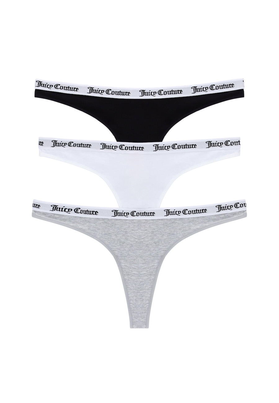 Стринги Juicy Couture Dana, серый/черный/белый
Стринги Juicy Couture Dana, серый/черный/белый