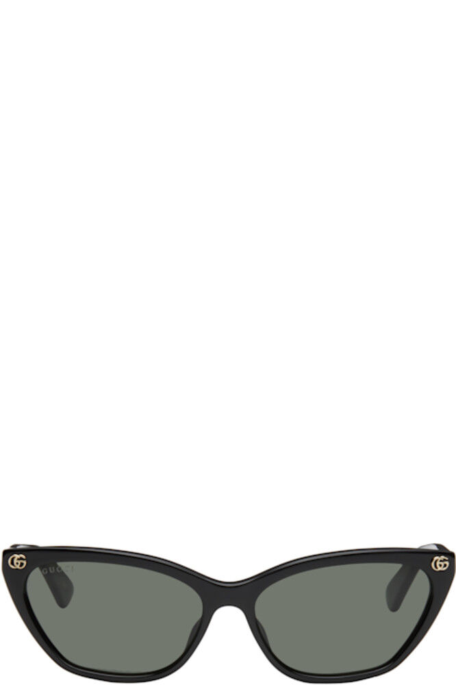 Солнцезащитные очки кошачий глаз GG из черного светло-ацетатного стекла Gucci
Солнцезащитные очки кошачий глаз GG из черного светло-ацетатного стекла Gucci