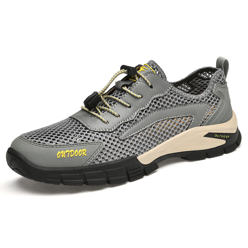 TELENT Серые мужские противоскользящие, износостойкие, легкие треккинговые ботинки для речных походов, цвет Gray
TELENT Серые мужские противоскользящие, износостойкие, легкие треккинговые ботинки для речных походов, цвет Gray