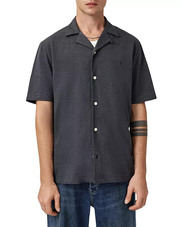 Рубашка для кемпинга Robson свободного кроя с коротким рукавом Allsaints, синий
Рубашка для кемпинга Robson свободного кроя с коротким рукавом Allsaints, синий