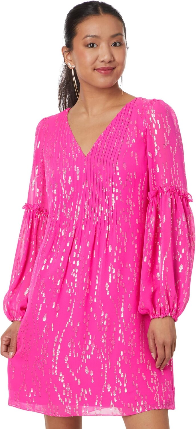 Платье Lilly Pulitzer Cleme Long Sleeve Silk Dr, цвет Pink Palms Fish Clip Chiffon
Платье Lilly Pulitzer Cleme Long Sleeve Silk Dr, цвет Pink Palms Fish Clip Chiffon