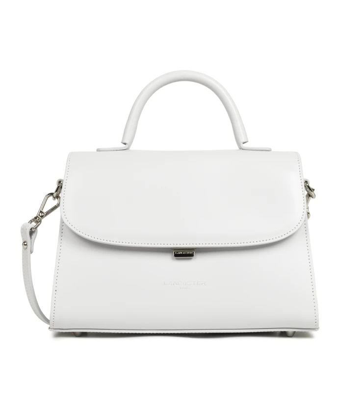 Элегантная складная сумочка с металлической застежкой. Lancaster, белый
Элегантная складная сумочка с металлической застежкой. Lancaster, белый
