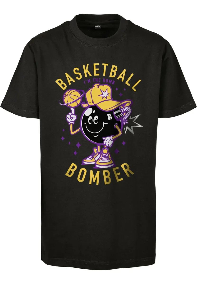 Футболка MisterTee "MisterTee Kids Детская баскетбольная футболка-бомбер ", черный 
Футболка MisterTee "MisterTee Kids Детская баскетбольная футболка-бомбер ", черный