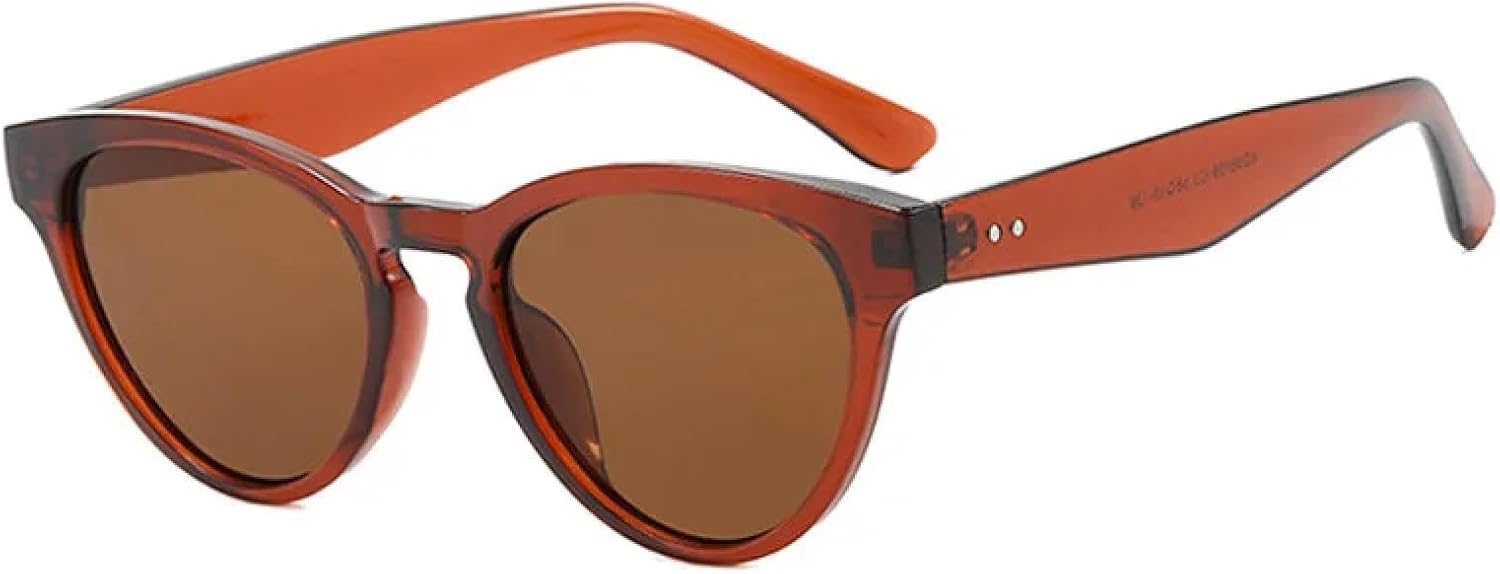 Маленькие солнцезащитные очки «кошачий глаз» для женщин, модные винтажные очки из композитного материала, стильные солнцезащитные очки класса люкс generic, Brown-brown
Маленькие солнцезащитные очки «кошачий глаз» для женщин, модные винтажные очки из композитного материала, стильные солнцезащитные очки класса люкс generic, Brown-brown