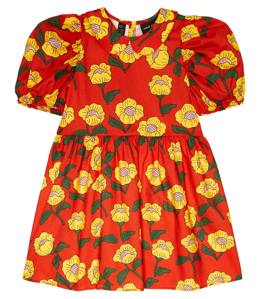Платье из хлопка с цветочным принтом Mini Rodini, разноцветный
Платье из хлопка с цветочным принтом Mini Rodini, разноцветный