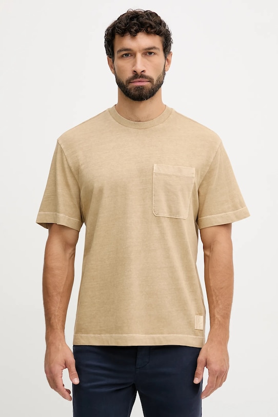 Хлопковая футболка United Colors Of Benetton, зеленый
Хлопковая футболка United Colors Of Benetton, зеленый