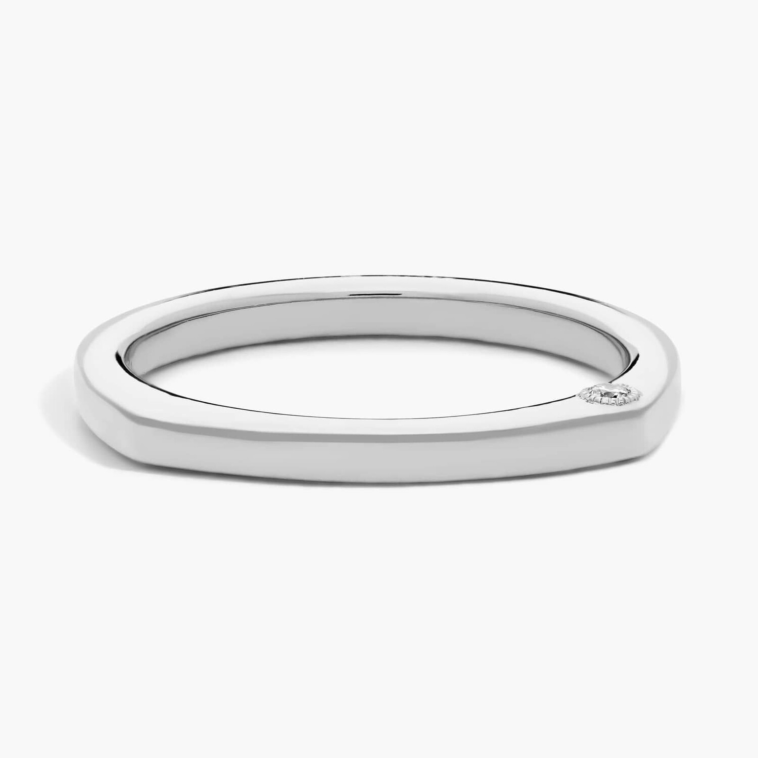 Обручальное кольцо Bella Vaughan с бриллиантом в евро-оправе из платины (0,015 карата) Blue Nile
Обручальное кольцо Bella Vaughan с бриллиантом в евро-оправе из платины (0,015 карата) Blue Nile