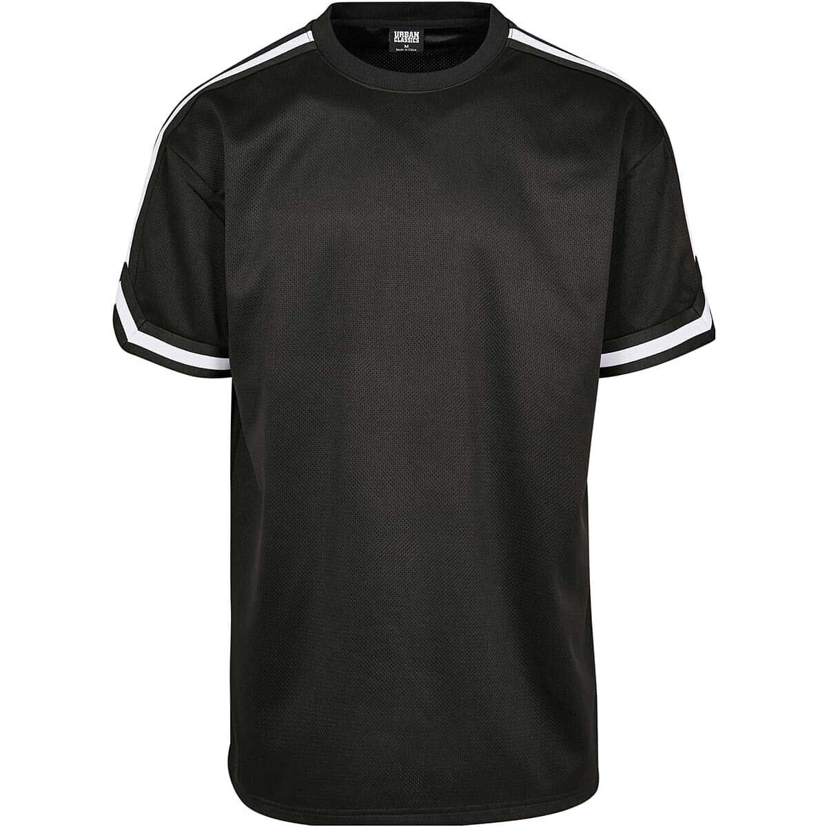 Сетчатая футболка в полоску оверсайз Urban Classics, черный
Сетчатая футболка в полоску оверсайз Urban Classics, черный