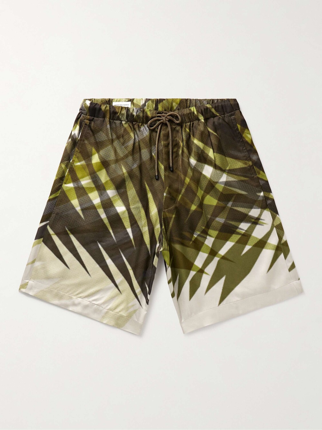 Прямые шорты с принтом и кулиской DRIES VAN NOTEN, зеленый
Прямые шорты с принтом и кулиской DRIES VAN NOTEN, зеленый