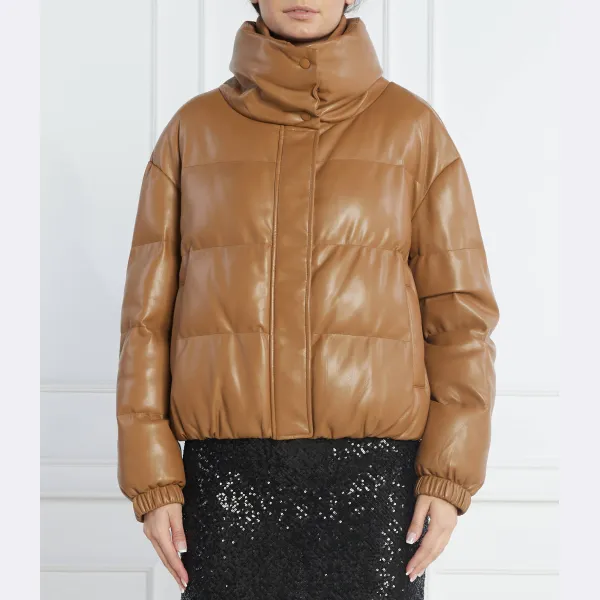 Пуховик стандартного кроя Patrizia Pepe, коричневый
Пуховик стандартного кроя Patrizia Pepe, коричневый