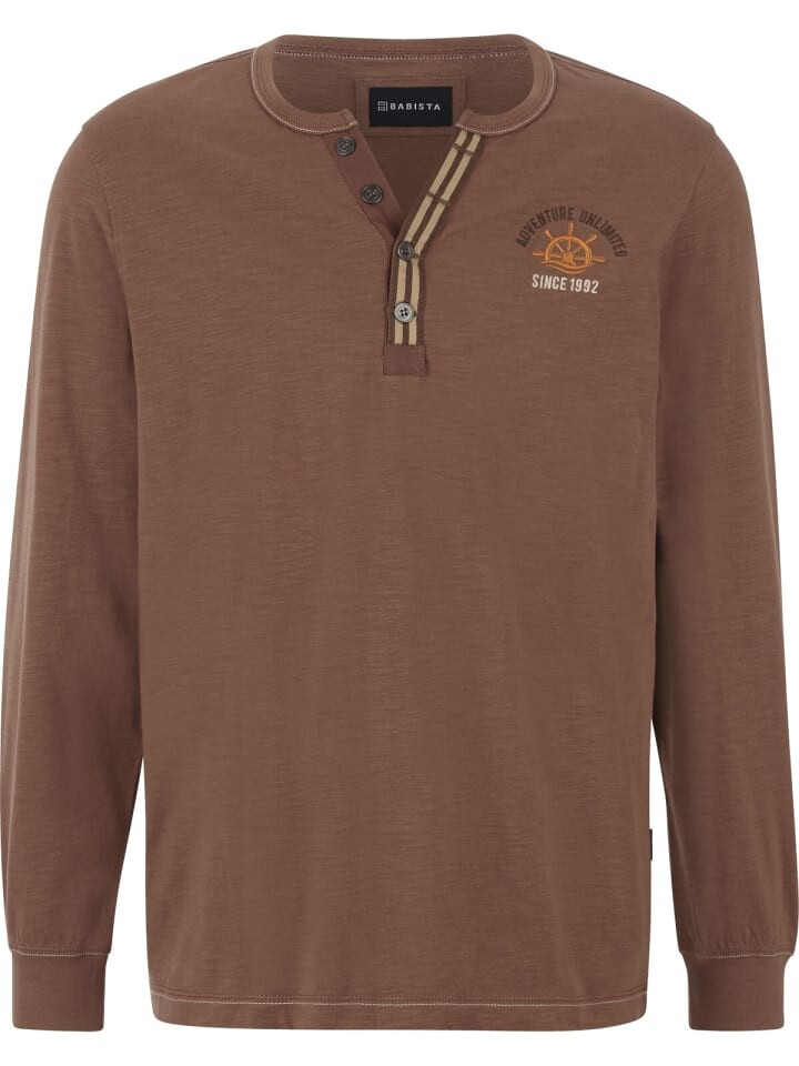 Рубашка с длинным рукавом BABISTA DANIVECCI, коричневый
Рубашка с длинным рукавом BABISTA DANIVECCI, коричневый