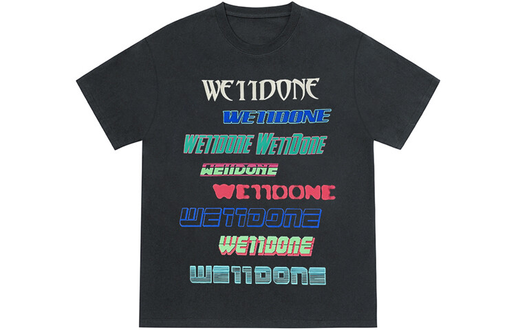 Футболка унисекс We11Done, черный
Футболка унисекс We11Done, черный