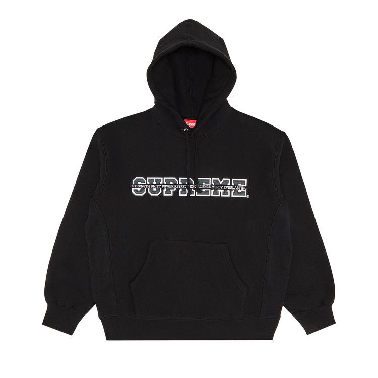 Толстовка Supreme Collegiate Acronym Hooded Sweatshirt, Black
Толстовка Supreme Collegiate Acronym Hooded Sweatshirt, Black