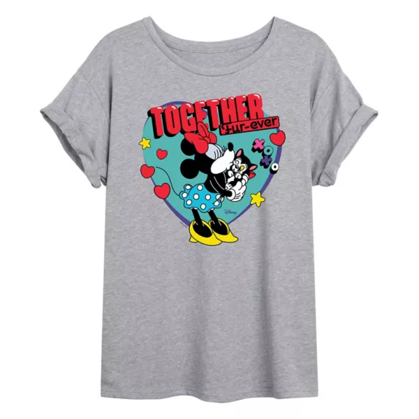 Футболка большого размера с изображением Минни Маус и Фигаро из коллекции Juniors Disney, серый
Футболка большого размера с изображением Минни Маус и Фигаро из коллекции Juniors Disney, серый