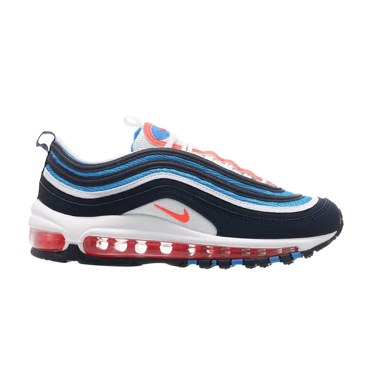 Кроссовки Nike Air Max 97 GS 'OKC Thunder', синий
Кроссовки Nike Air Max 97 GS 'OKC Thunder', синий