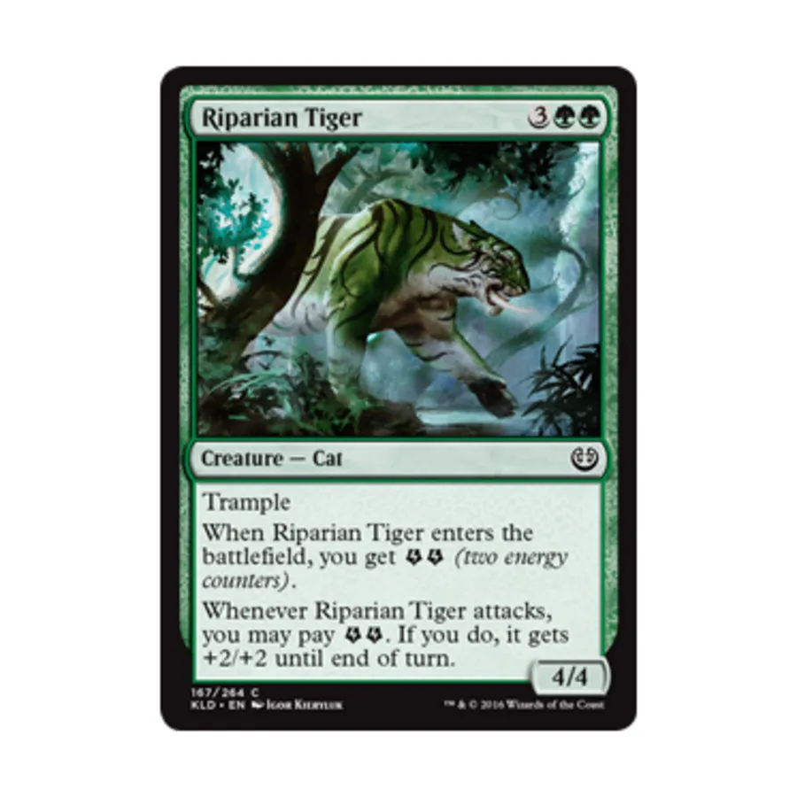 CCG Прибрежный тигр (C) (фольга), MTG - Kaladesh
CCG Прибрежный тигр (C) (фольга), MTG - Kaladesh