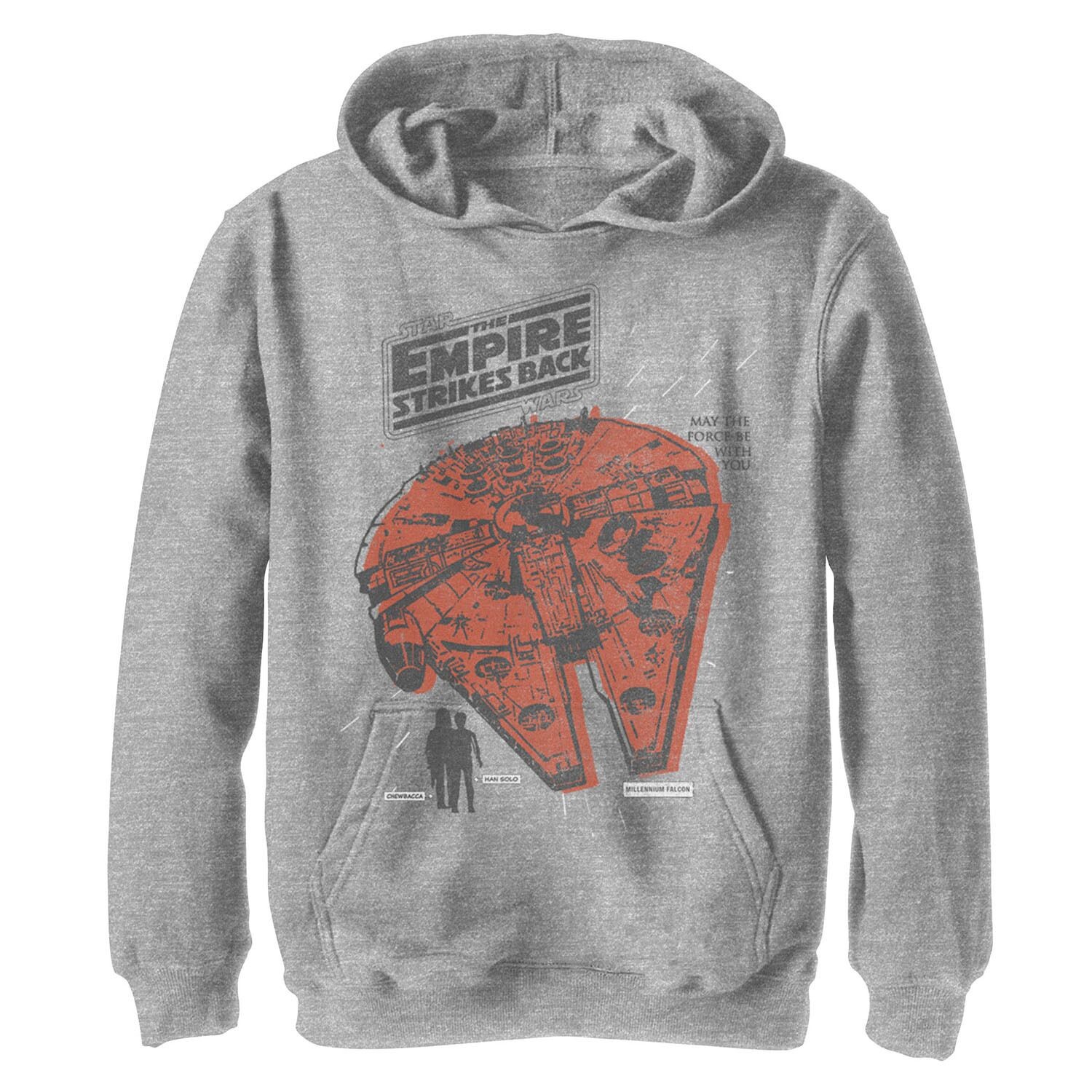 Винтажная толстовка с капюшоном «Сокол тысячелетия» для мальчиков 8–20 лет «Звездные войны» Licensed Character
Винтажная толстовка с капюшоном «Сокол тысячелетия» для мальчиков 8–20 лет «Звездные войны» Licensed Character