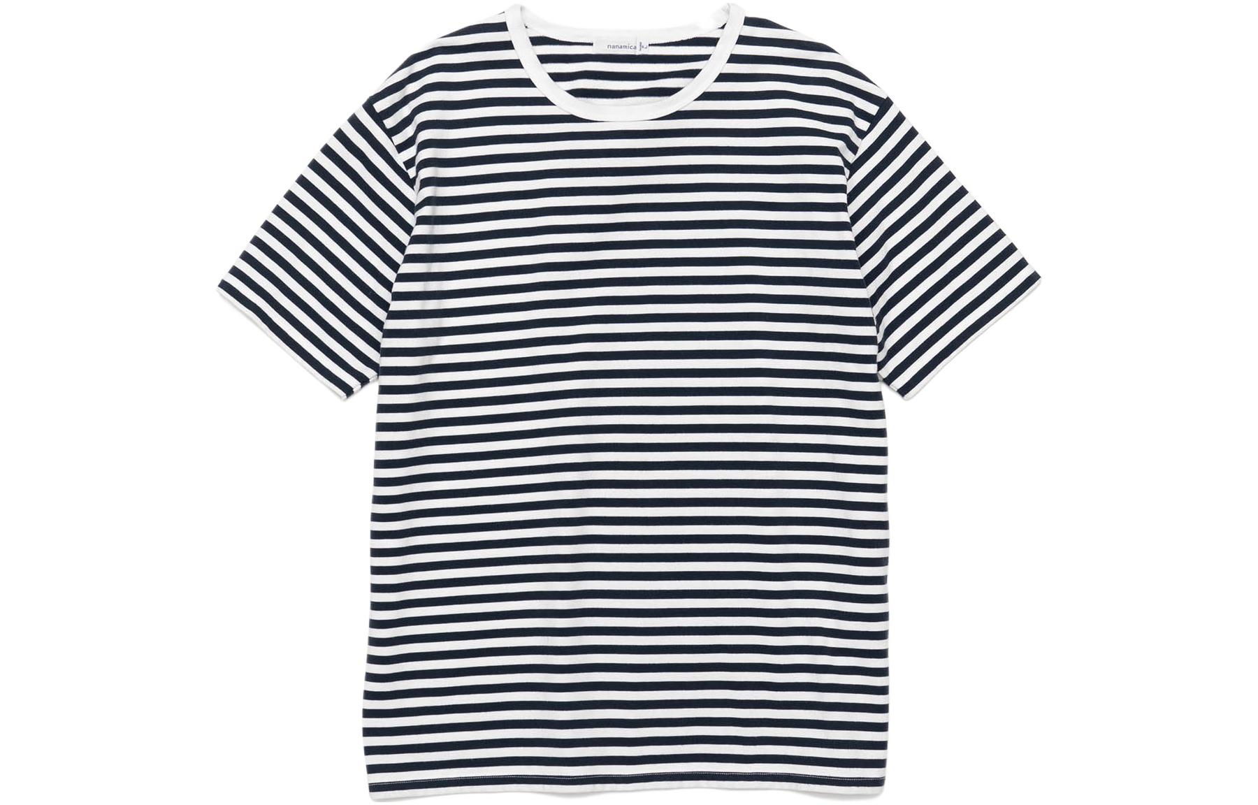 Футболка Coolmax с коротким рукавом в полоску Nanamica, белый
Футболка Coolmax с коротким рукавом в полоску Nanamica, белый