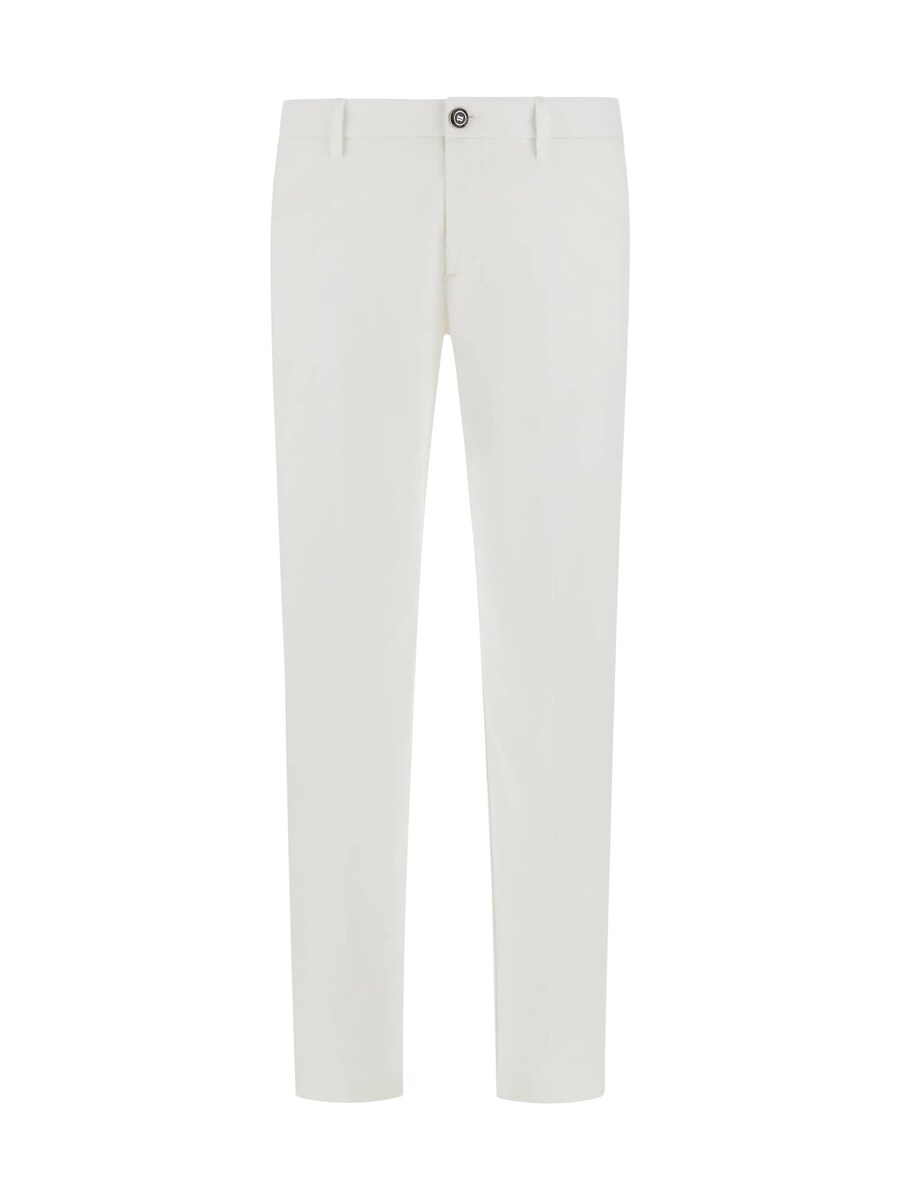 Узкие брюки со складками Boggi Milano, белый 
Узкие брюки со складками Boggi Milano, белый
