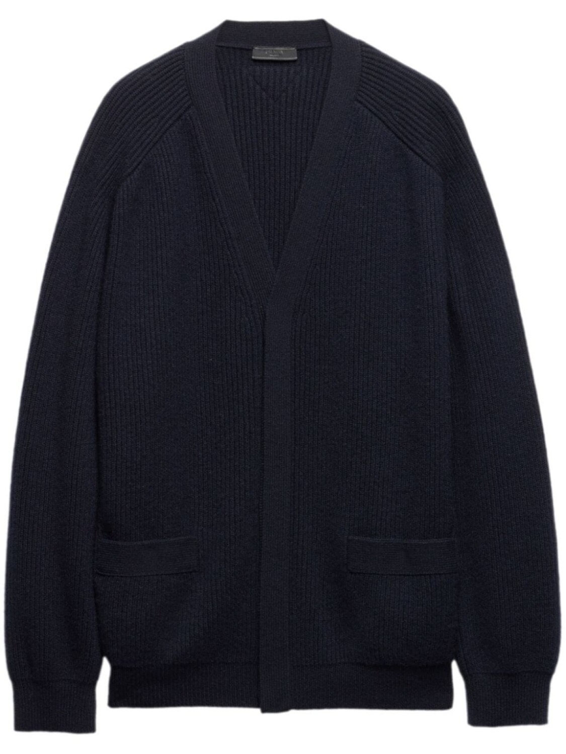 Prada кардиган с V-образным вырезом, синий
Prada кардиган с V-образным вырезом, синий