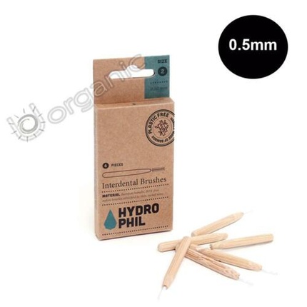 Межзубные ершики из бамбука без пластика, размер 2 — упаковка из 6 шт Hydrophil
Межзубные ершики из бамбука без пластика, размер 2 — упаковка из 6 шт Hydrophil