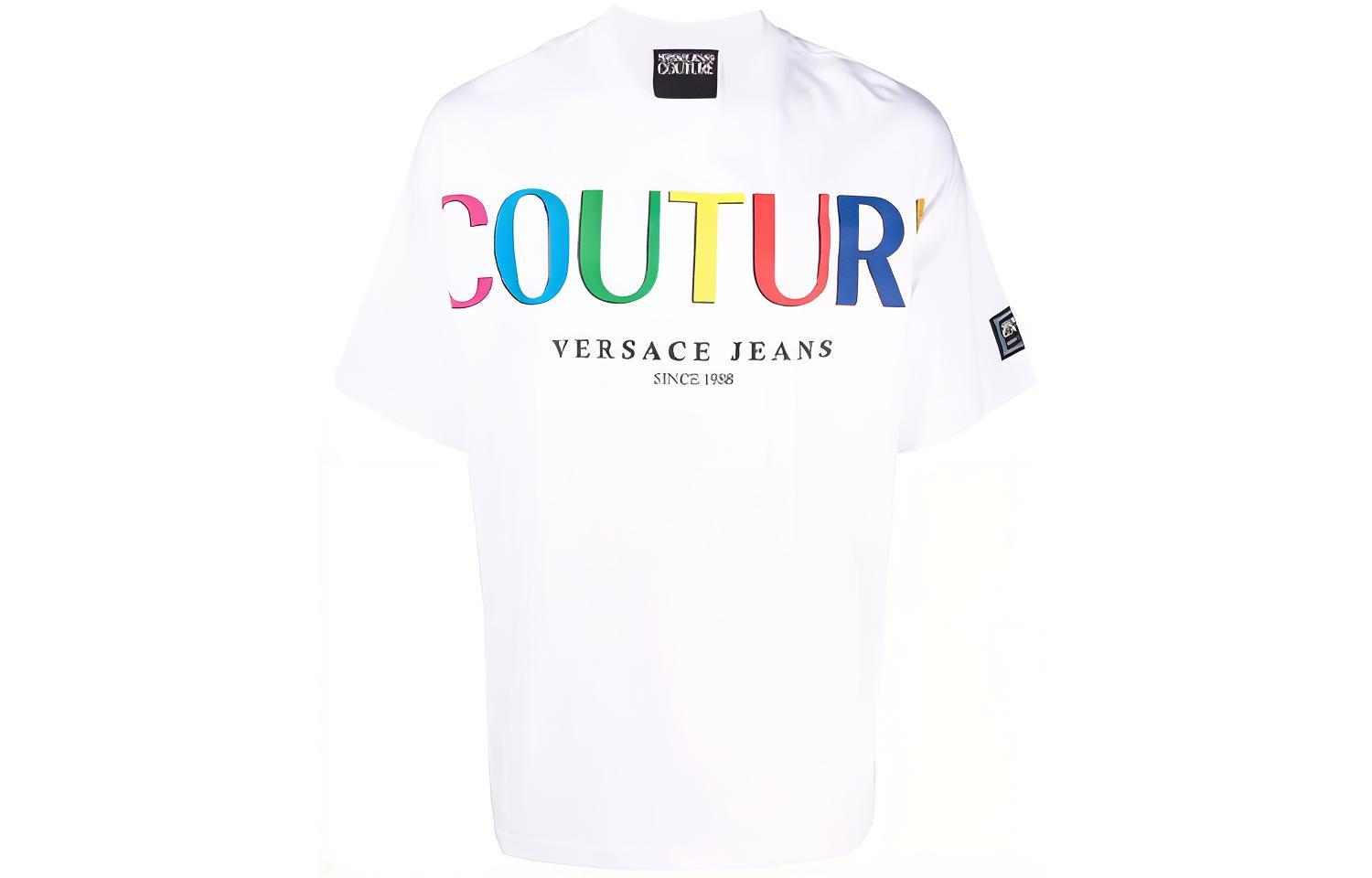 VERSACE JEANS COUTURE Футболка мужская белая FW21, Белый, VERSACE JEANS COUTURE Футболка мужская белая FW21
VERSACE JEANS COUTURE Футболка мужская белая FW21, Белый, VERSACE JEANS COUTURE Футболка мужская белая FW21