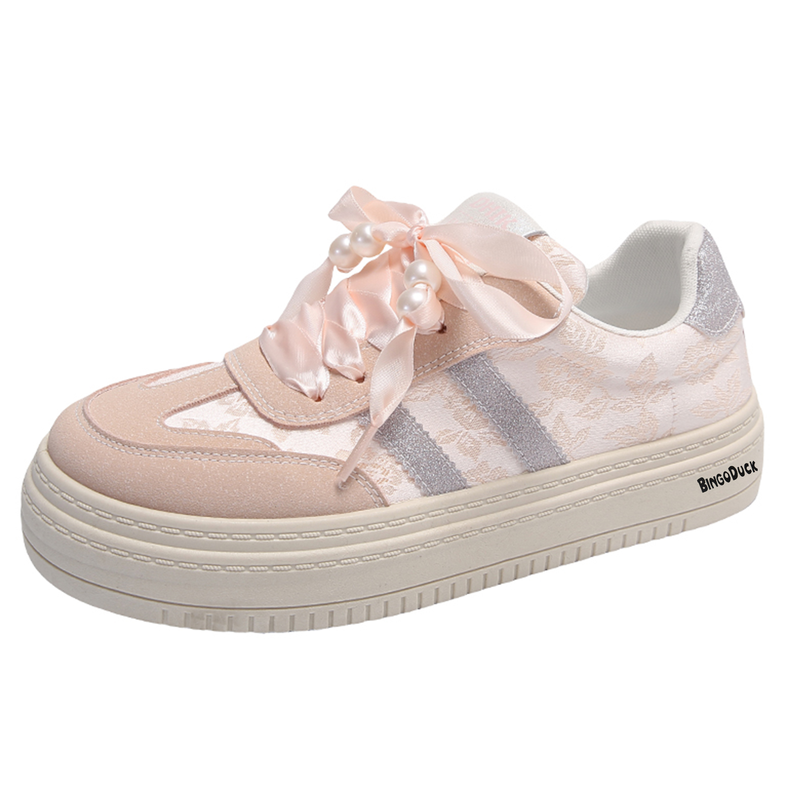 Низкие женские скейтерские кеды BINGO DUCK, розовый
Низкие женские скейтерские кеды BINGO DUCK, розовый