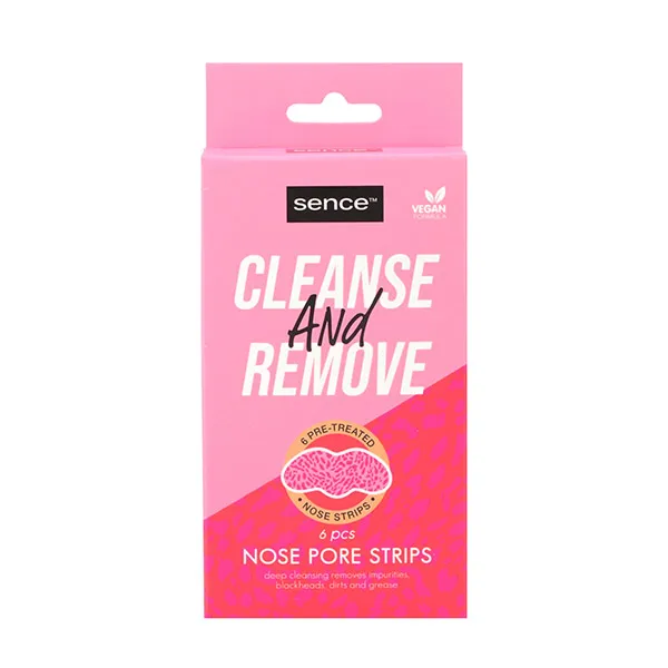 Полоски для носа против черных точек Bandas Cleanse And Remove Sence Beauty, 6 UD
Полоски для носа против черных точек Bandas Cleanse And Remove Sence Beauty, 6 UD
