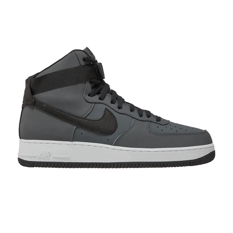 Кроссовки Nike Air Force 1 High '07 Strap 'Dark Grey', серый
Кроссовки Nike Air Force 1 High '07 Strap 'Dark Grey', серый