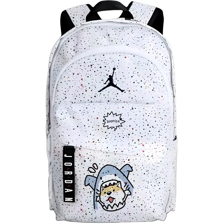 Jordan Полиэстеровый рюкзак обычный унисекс Baby's Breath, Shark
Jordan Полиэстеровый рюкзак обычный унисекс Baby's Breath, Shark
